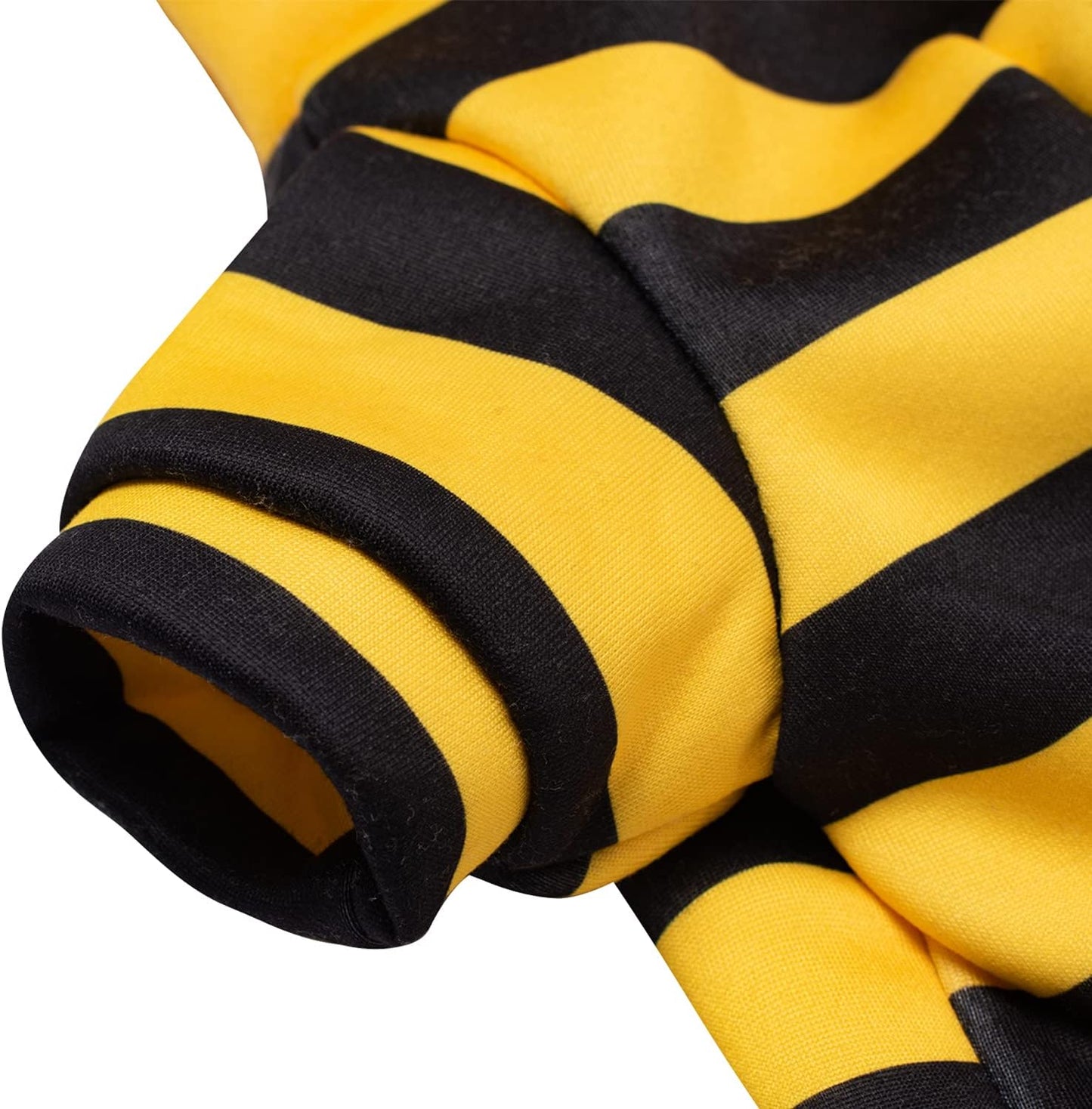 Pet Bee Costume Hooded for Small Dogs and Cats (Meddle)
