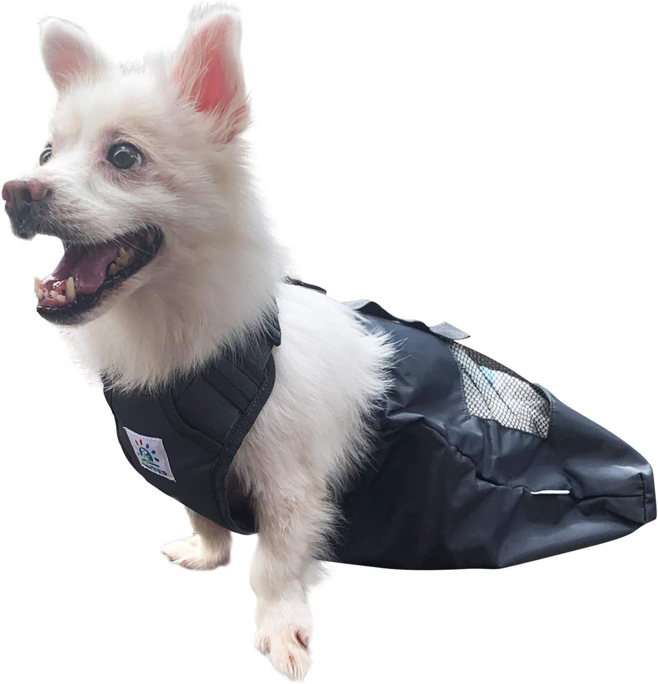 Dog Drag Bag Durable Indoor for Paralyzed Disabled Back Rear Legs Dog Protects Chest and Limbs (XS)…