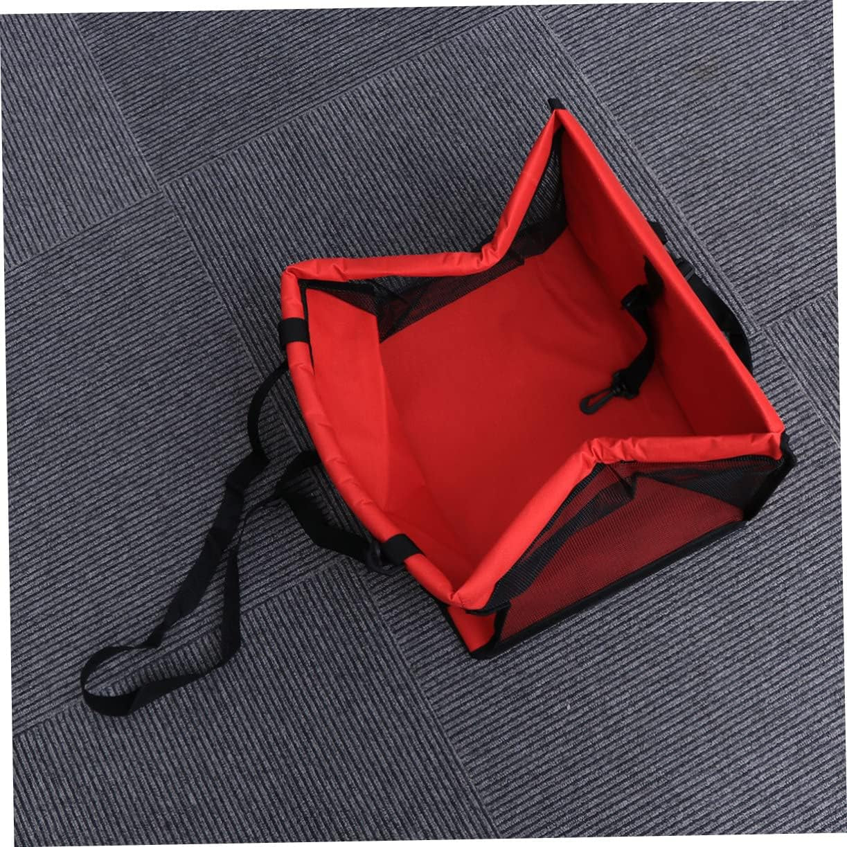 Car Seat Carrier Dog Travel Bag Portable Dog Safety Travel Bag Red Easy