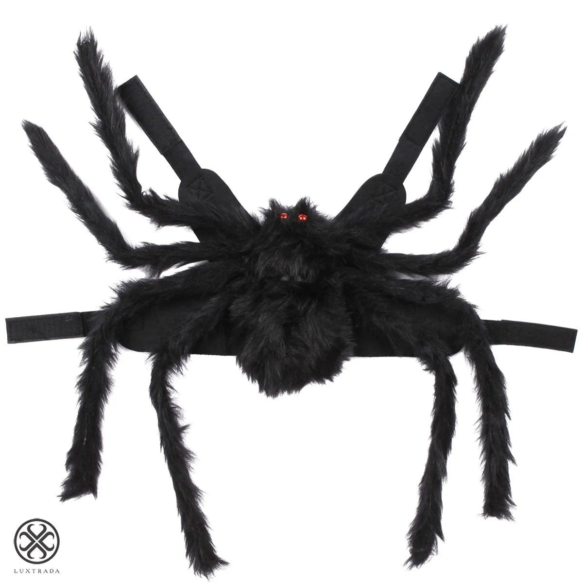 Halloween Dogs Cats Costume Furry Giant Simulation Spider Pets Outfits Cosplay Dress up Costume Halloween Pets Accessories Decoration for Dogs Puppy Cats