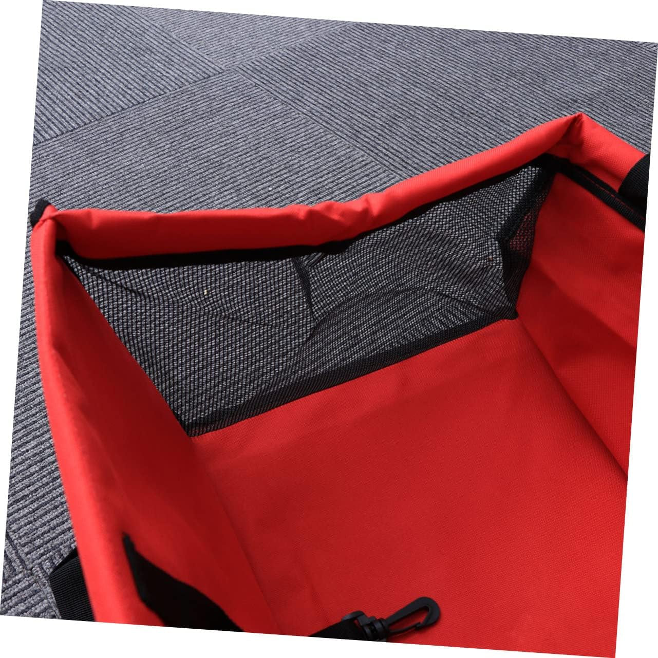 Car Seat Carrier Dog Travel Bag Portable Dog Safety Travel Bag Red Easy