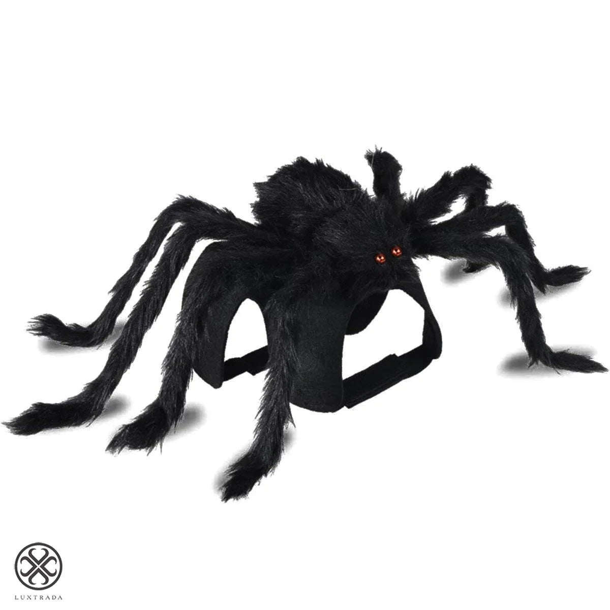 Halloween Dogs Cats Costume Furry Giant Simulation Spider Pets Outfits Cosplay Dress up Costume Halloween Pets Accessories Decoration for Dogs Puppy Cats