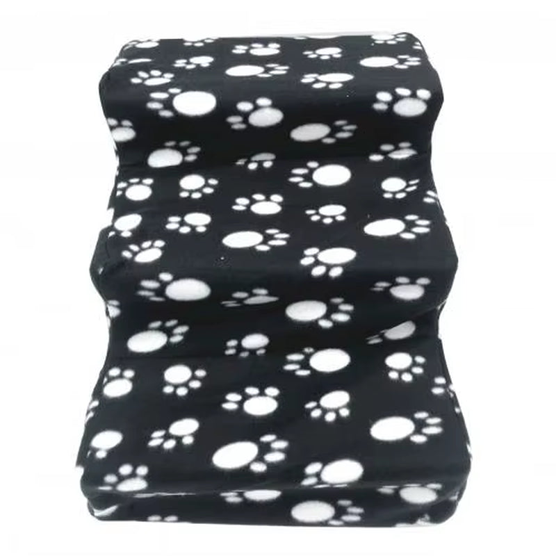 3 Steps Anti-Slip Plush Cloth Pet Stairs for Dog Cats Removable Dogs Bed Stairs Dog Stairs Pet Climbing Ladder Pet Products