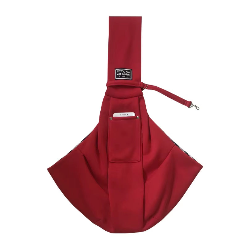 Pet Dog Carrier Bag Outdoor Travel Cats Puppy Shoulder Bags Single Comfort Sling Handbag Tote Pouch Kitten Dog Cats Accessories