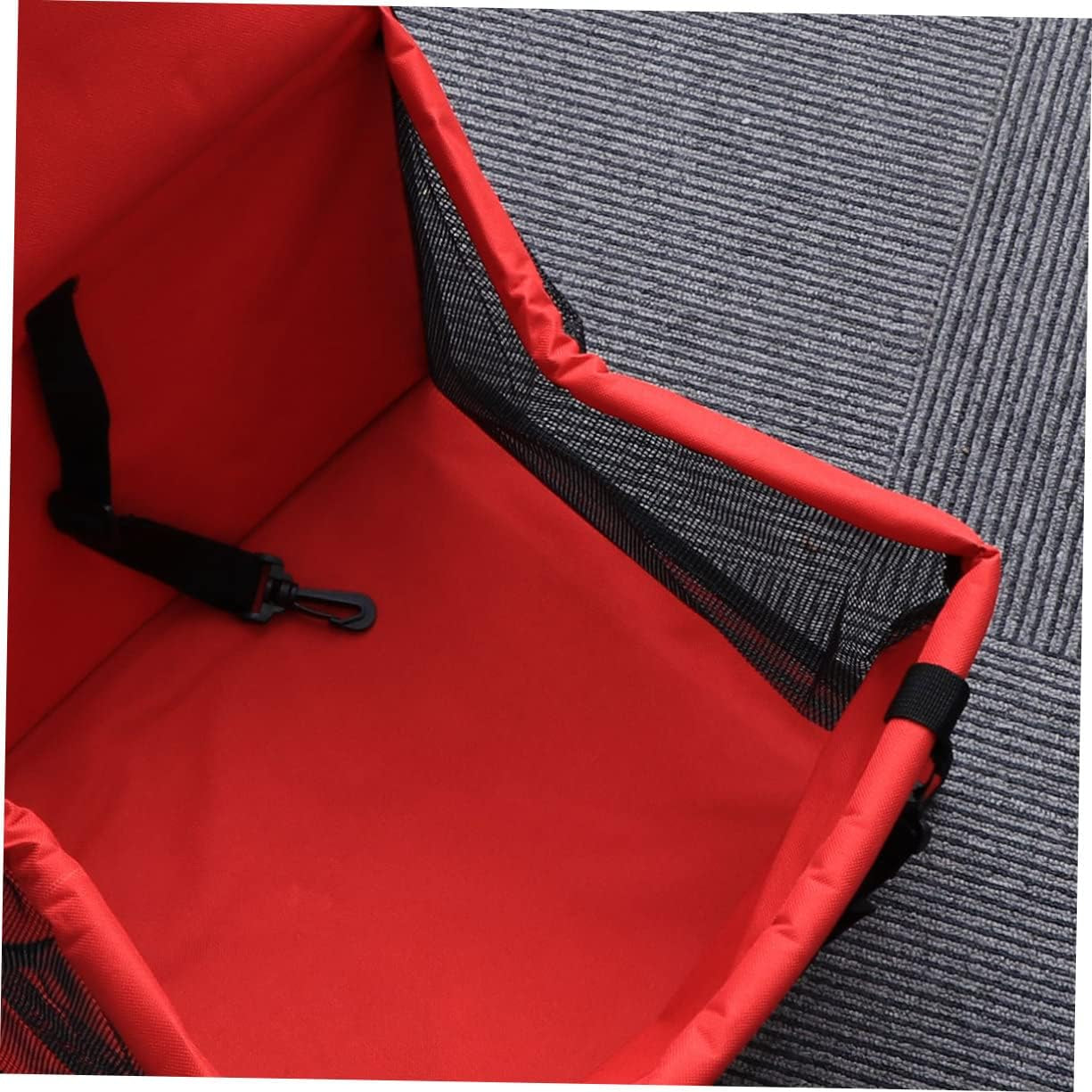 Car Seat Carrier Dog Travel Bag Portable Dog Safety Travel Bag Red Easy