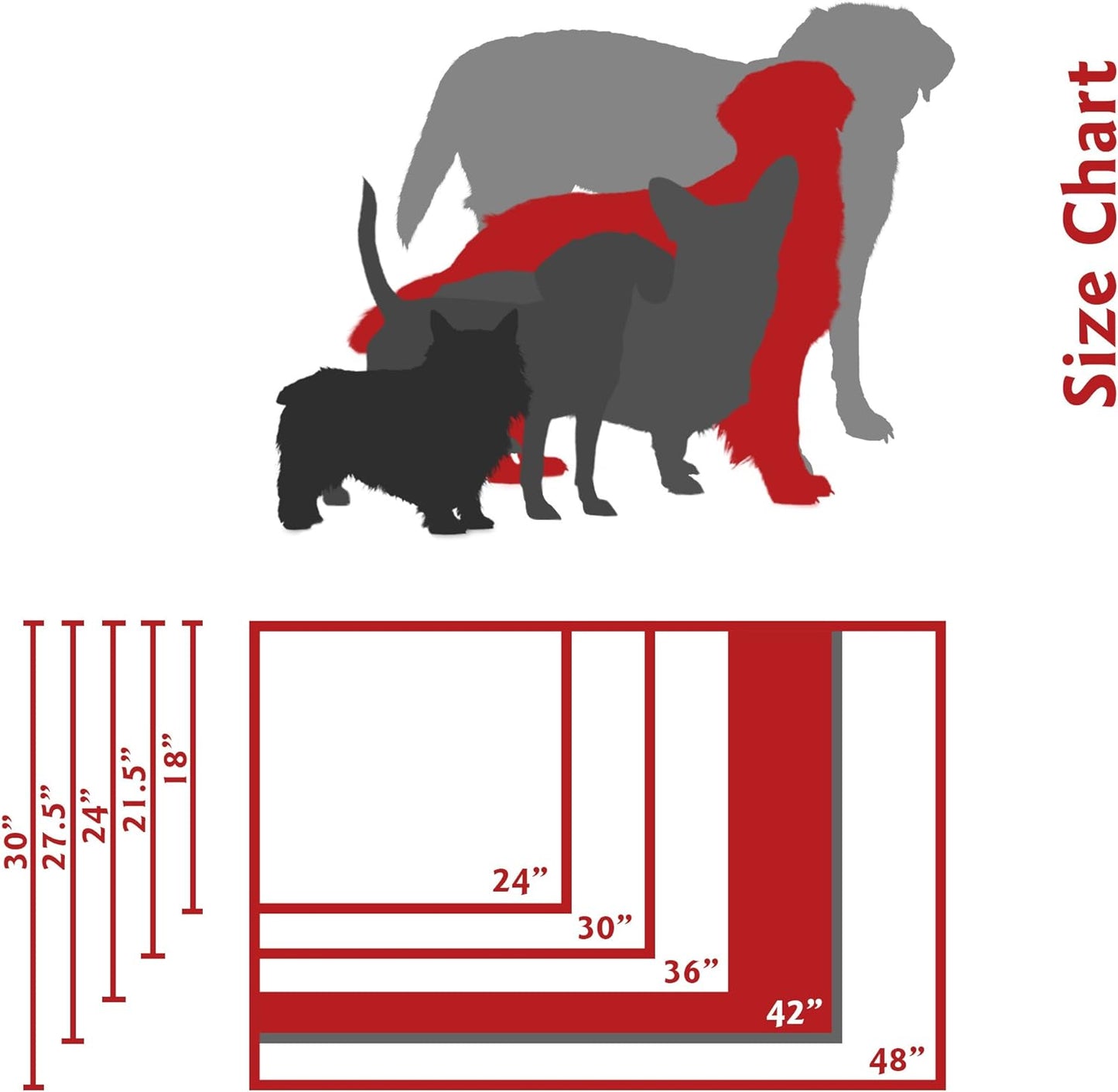 42" Charlie Emerald Green Crate Dog Bed Mat by  Products