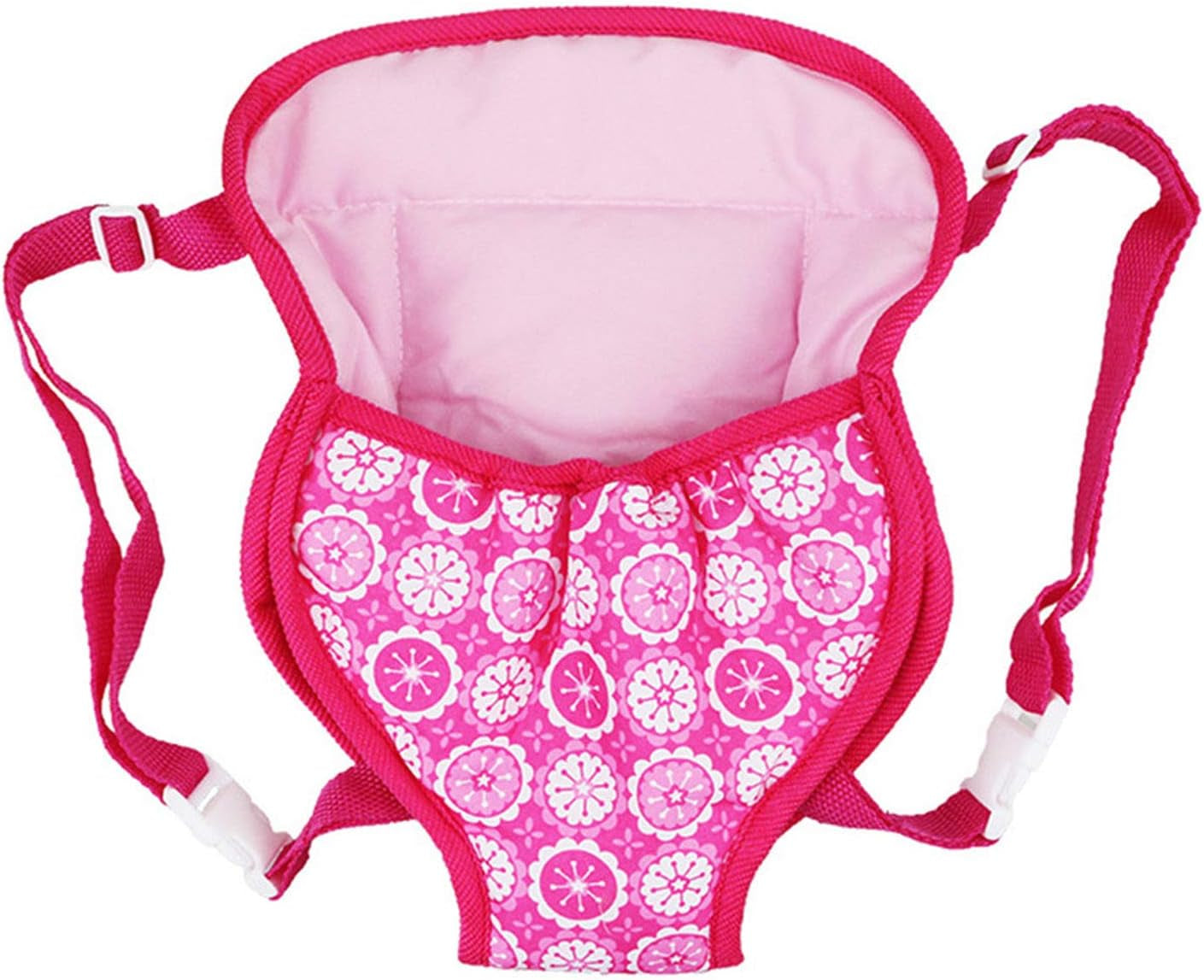 Baby Dolls Carrier Backpack Doll Accessories Front and Back Carrier with Straps for 15 Inch to 18 Inch Dolls, Doll Carrier