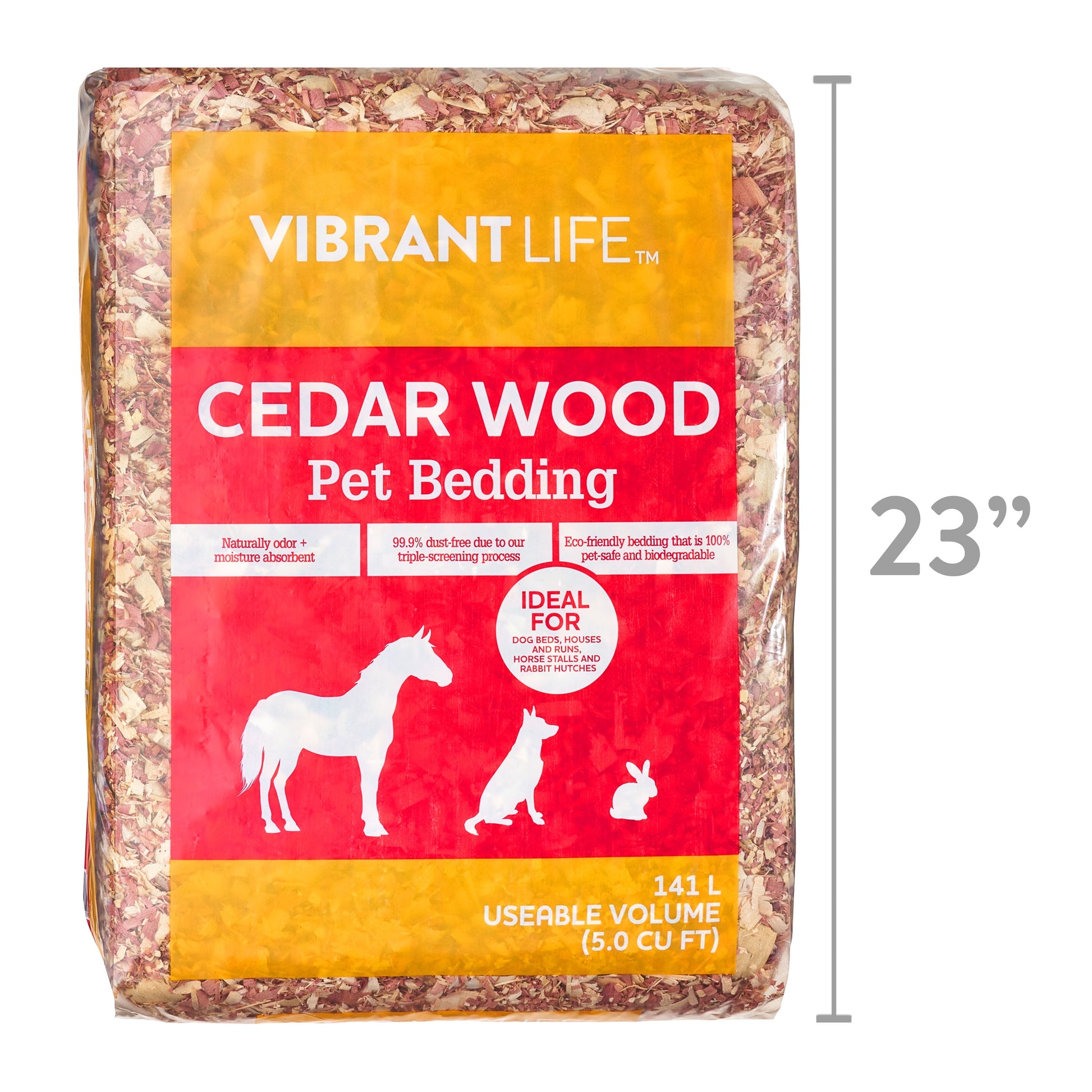 Cedar Wood Pet Bedding, 141 L Bag