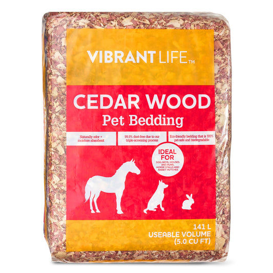 Cedar Wood Pet Bedding, 141 L Bag