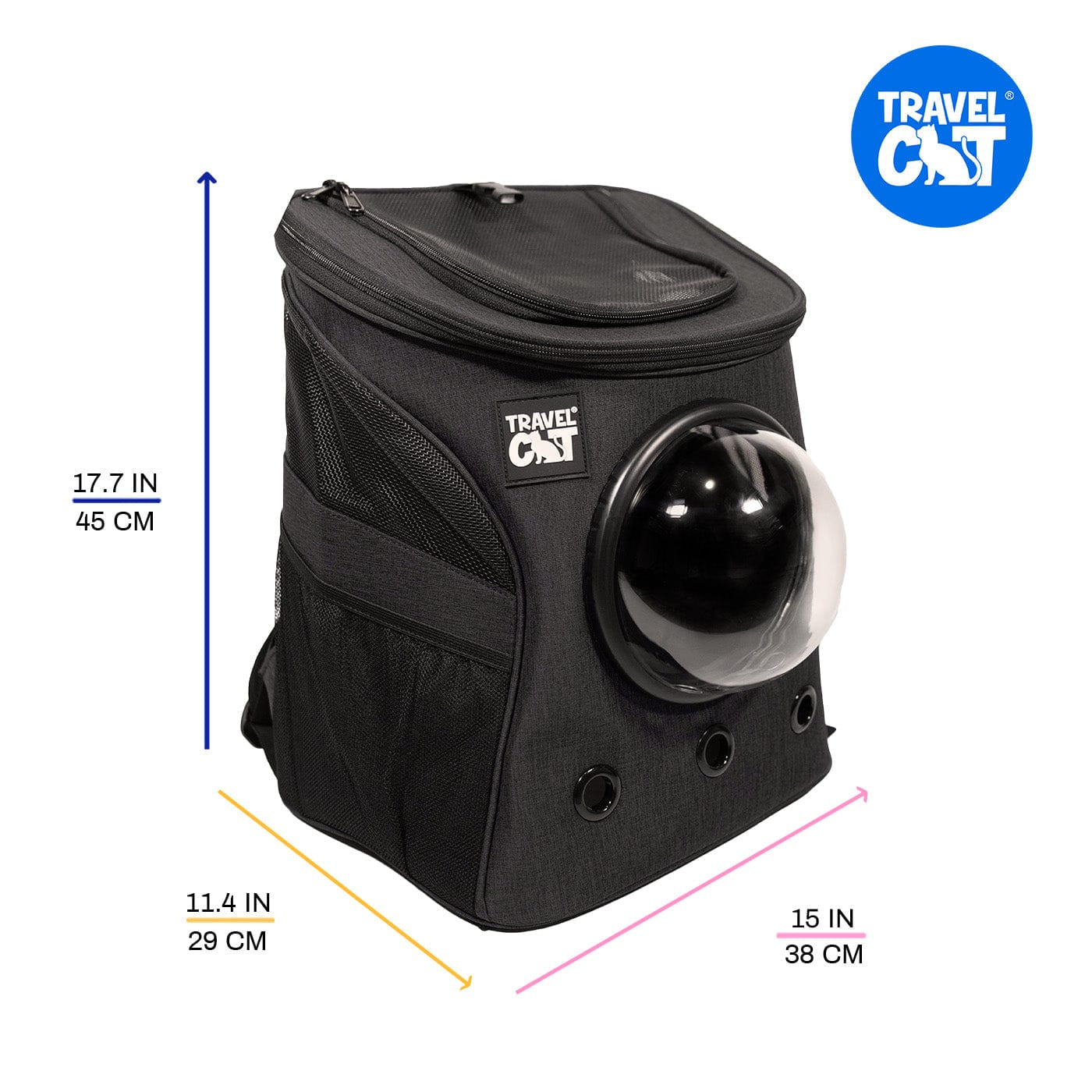 "The Fat Cat" Cat Backpack - for Larger Cats