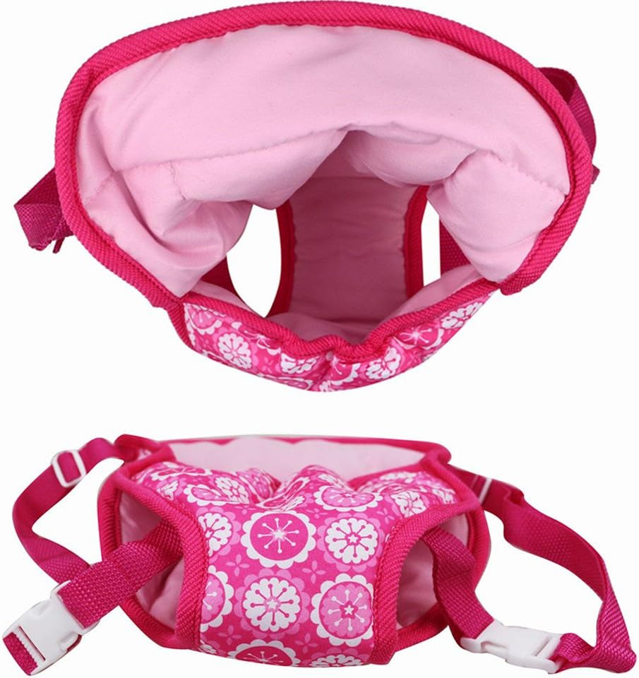 Baby Dolls Carrier Backpack Doll Accessories Front and Back Carrier with Straps for 15 Inch to 18 Inch Dolls, Doll Carrier